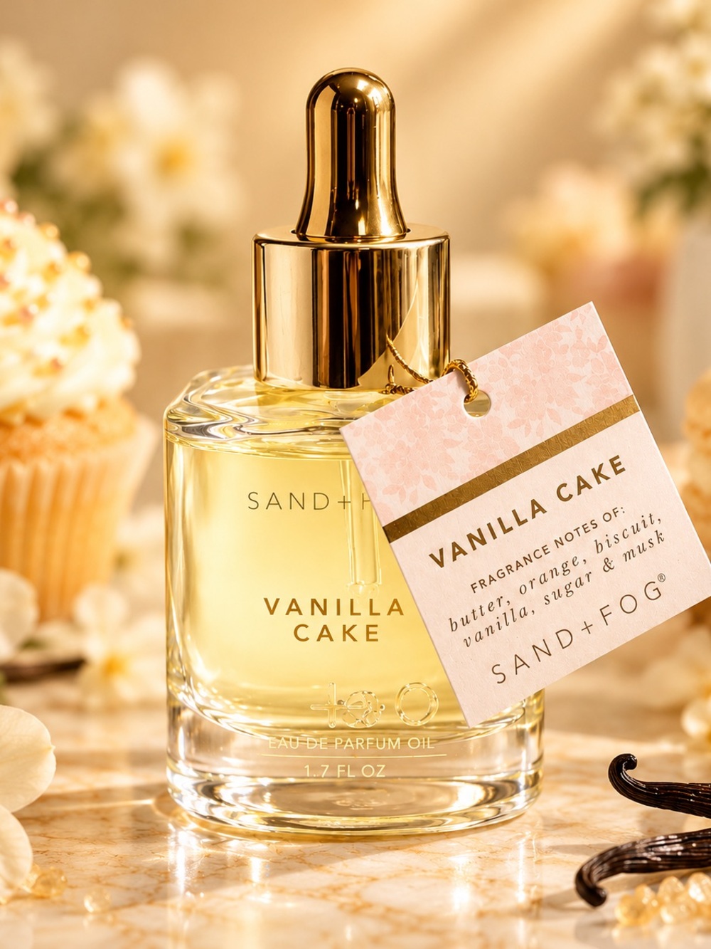 Sand + Fog Vanilla Cake eau de perfume oil